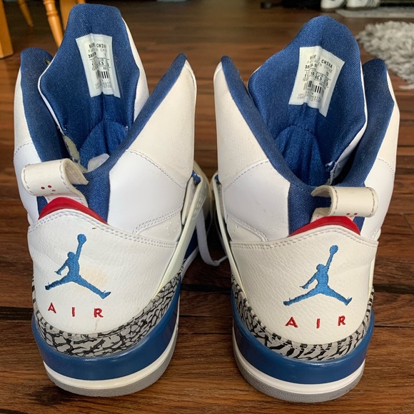 Jordan Flight 45 High 'White Trail Blue' - Picture 4 of 5